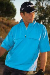 Mens Short Sleeve Waterproof Rain Bloc Club Lightweight Jacket In 5 Colours
