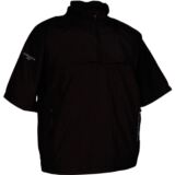 Mens Rain Bloc Club Short Sleeve Waterproof Lightweight Golf Jacket In 4 Colours Black S