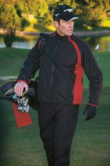Mens Rain Bloc Light Waterproof Golf Jacket In 3 Colours