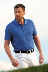 Mens Ralia Plain Colour Cotton Polo Golf Shirt In 9 Colours