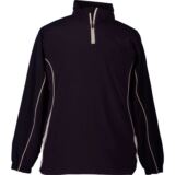 Mens Rogart Long Sleeve Stretch Golf Windshirt In 3 Colours Navy/Stone S