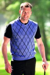 Men's Glenmuir Shandwick Raker Design Lightweight Supersoft Cotton Slipover In 3 Colours