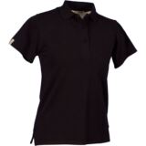 Ladies Sophie Shaped Fit Cotton Polo Golf Shirt In 20 Colours Black XS