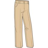 Ladies Stella Cotton Rich Stretch Golf Trousers In 5 Colours Khaki UK 8 Short [27"]