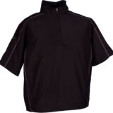 Mens Storm Bloc Club Half Sleeve Golf Windshirt In 5 Colours Black/Graphite S