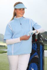 Ladies Half Sleeve Golf Windshirt Storm Bloc Par In 4 Colours