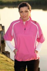 Glenmuir Storm Bloc Par Half Sleeve Golf Wind Shirt