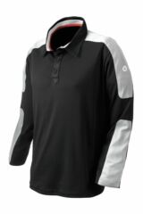 Sunderland Mens Lightweight UV Protection Long Sleeve Polo Golf Shirt In 4 Colours