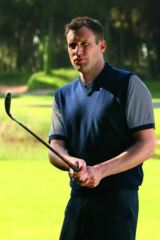 Mens Windermere Lambswool Sleeveless Golf Slipover In 12 Colours