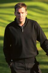 Mens Woburn Zip Neck Supersoft Cotton Golf Sweater In 4 Colours