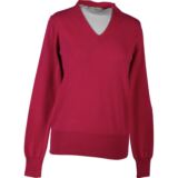 Ladies Yasmin Supersoft Cotton V Neck Golf Sweater In 13 Colours Glamour XS