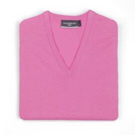 Glenmuir Mens V Neck Cotton Golf Sweater