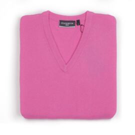 Glenmuir Mens V Neck Lambswool Golf Sweater