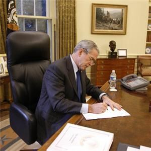 George W Bush's name has been added to the list of owners of Ryder Cup shirts