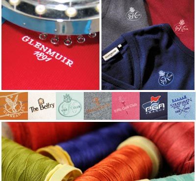 Glenmuir Cresting Service, Event, Corporate and Club Cresting Knitwear and Shirts Glenmuir Cresting Service, Event, Corporate and Club Cresting Knitwear and Shirts