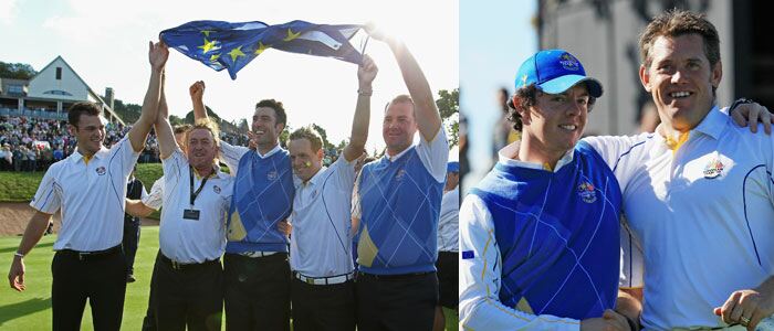 European Ryder Cup Team 2010 - Newport, Knitwear and Shirts by Glenmuir