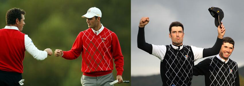 European Ryder Cup Team 2010 - Newport, Knitwear and Shirts by Glenmuir