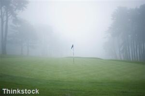 Whistling Straits suffered heavy fog