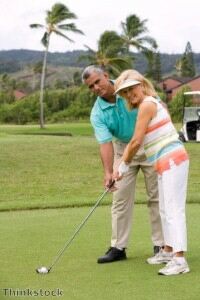 Gaudy golf clothing favoured by 'extraordinary' young player