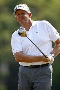 Glenmuir golf apparel fan Colin Montgomerie made an appearance at Monty's Monthly Medal.