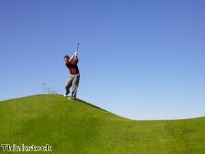 Golf apparel wearers should use sunscreen on hot days.