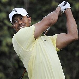 Woods is four shots off the pace in Melbourne