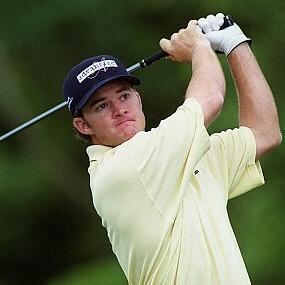 Golf clothing is often brightly coloured and eye-catching.
