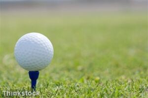 White golf clothing was sported by Jamie Donaldson
