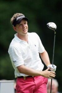 Luke Donald's golf apparel has had people talking this year.