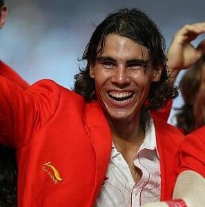 Golf fashion could be on the mind of Rafael Nadal.