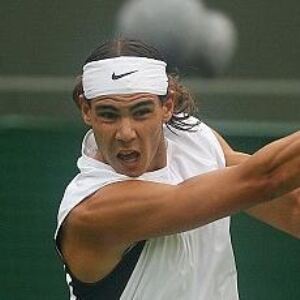 Rafael Nadal sometimes wears golf apparel