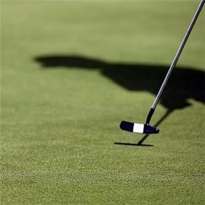Neutral colours dominated Roger Chapman's golf clothing