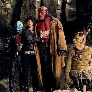 Ron Perlman of Hellboy fame sported golf apparel for a celebrity tournament.