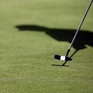 Roofers took to the greens in golf apparel.