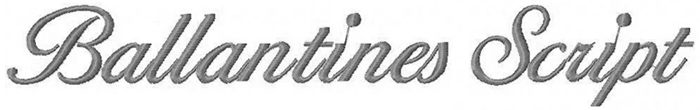 Ballantines Script