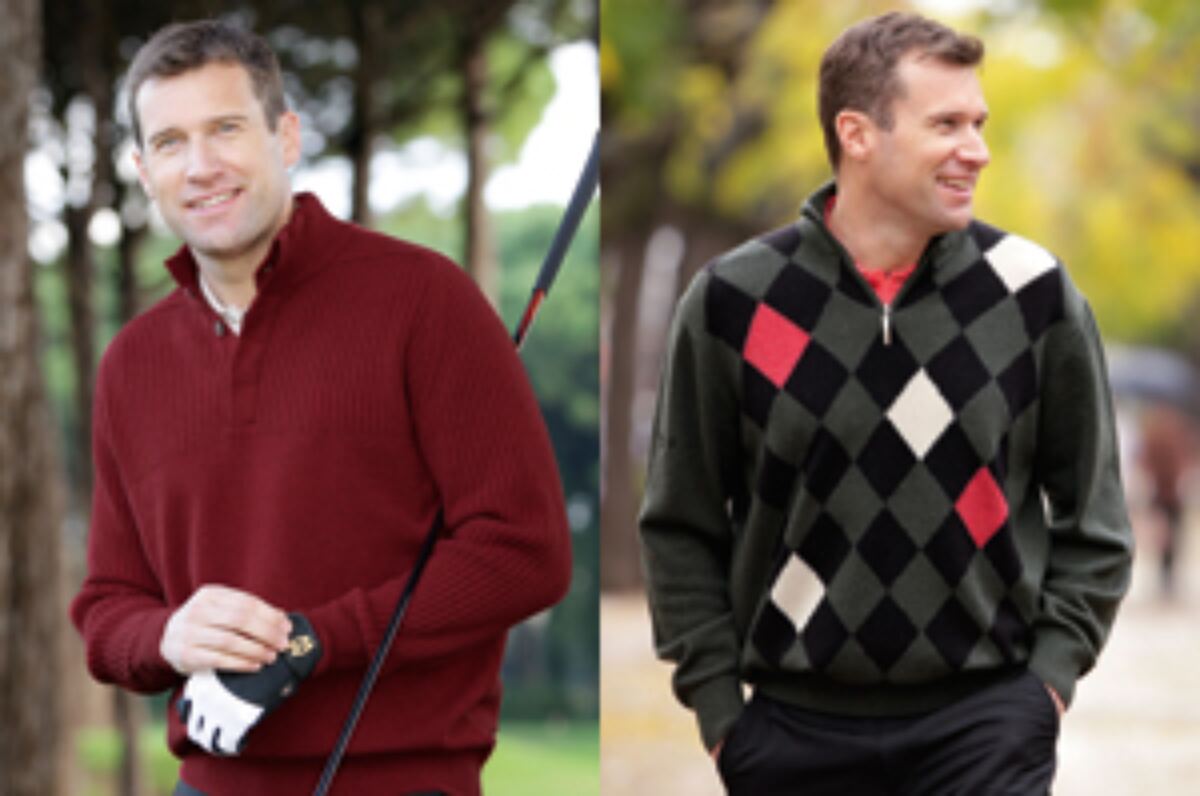 New Autumn Golf Knitwear From Glenmuir