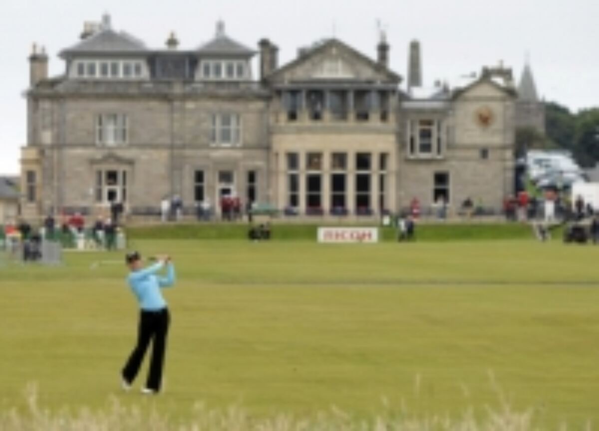 First female golfer plays for the R&A