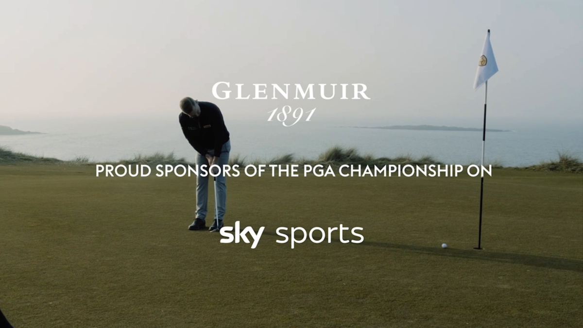 GLENMUIR AND SUNDERLAND OF SCOTLAND SPONSOR PGA CHAMPIONSHIP ON SKY SPORTS