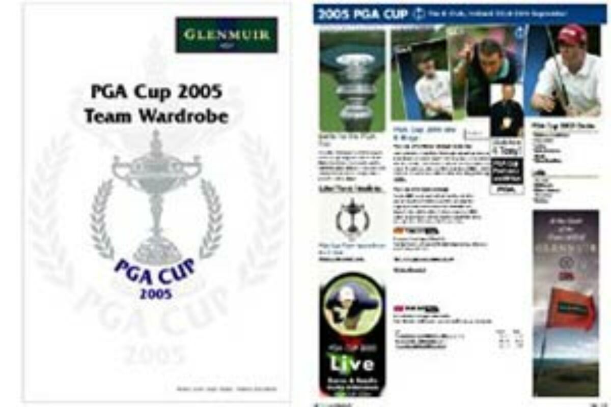 Glenmuir Supports PGA Cup Team