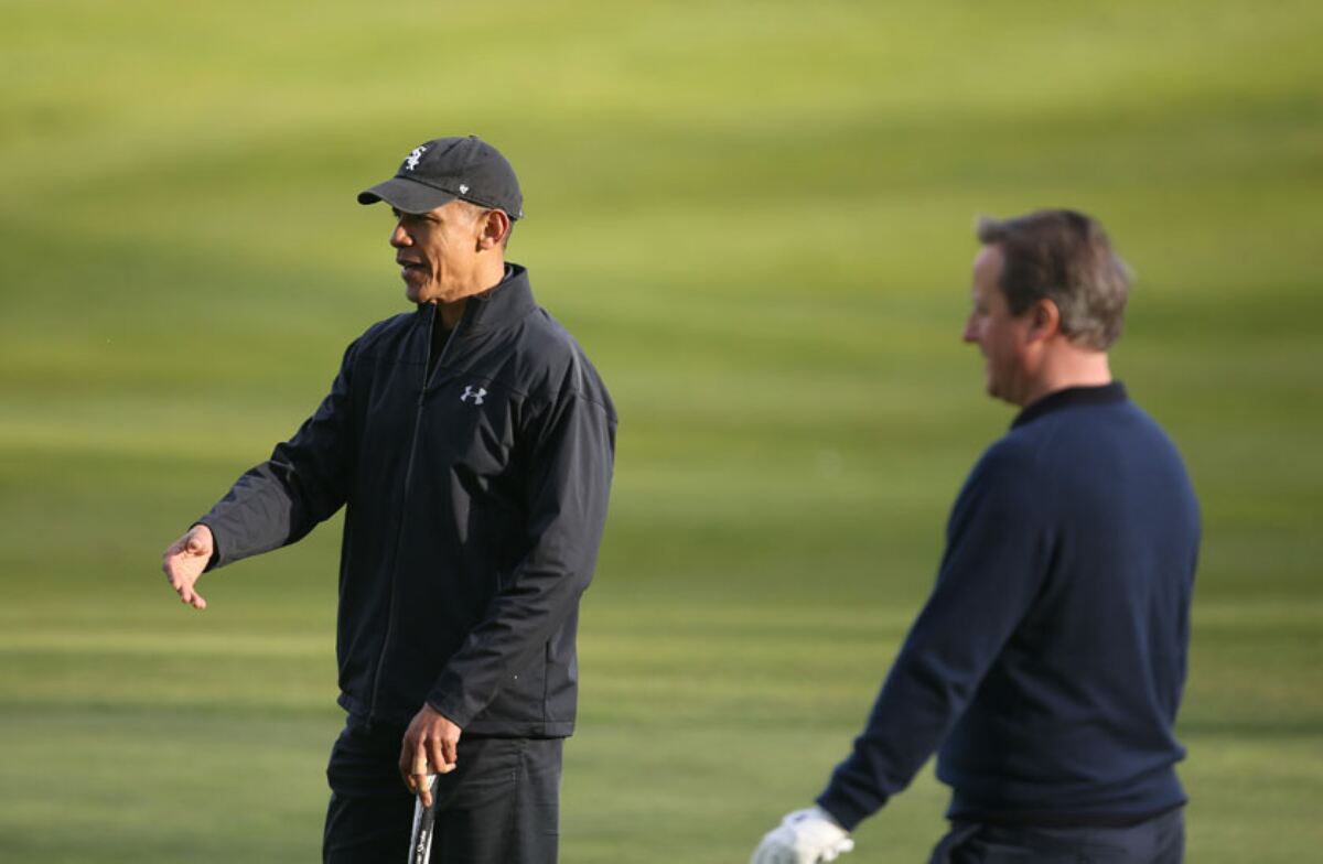 A history of golfing presidents