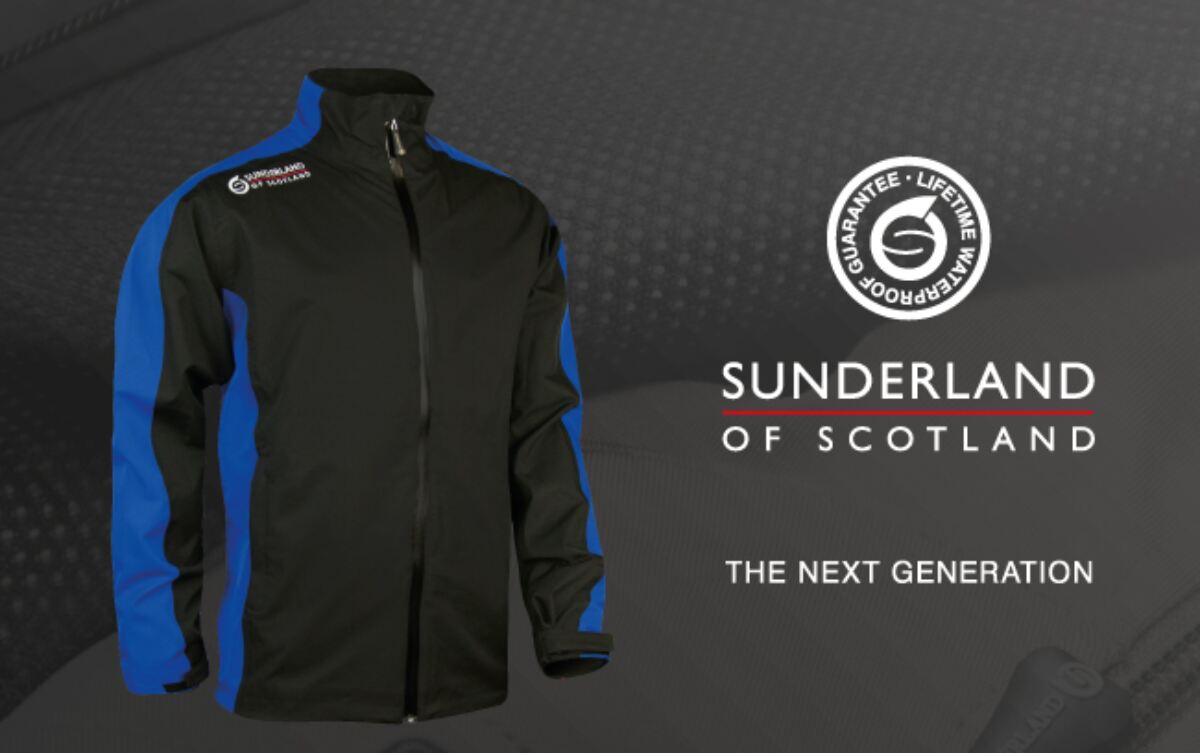 Sunderland of scotland waterproof jacket top