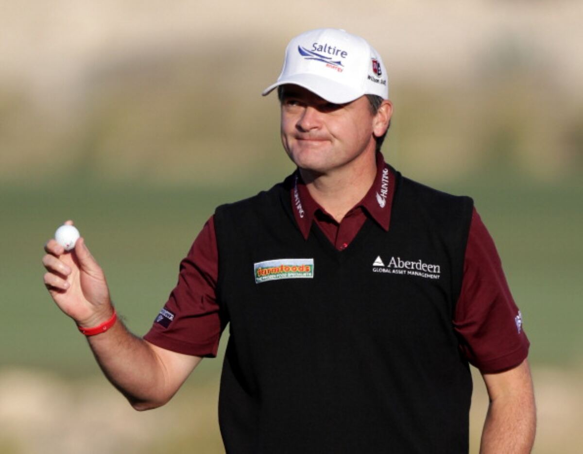 Paul Lawrie wins Johnnie Walker Championship