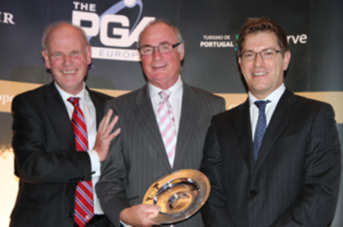 Glenmuir Collect Coveted Christer Lindberg Bowl Award at PGAs of Europe Annual Congress