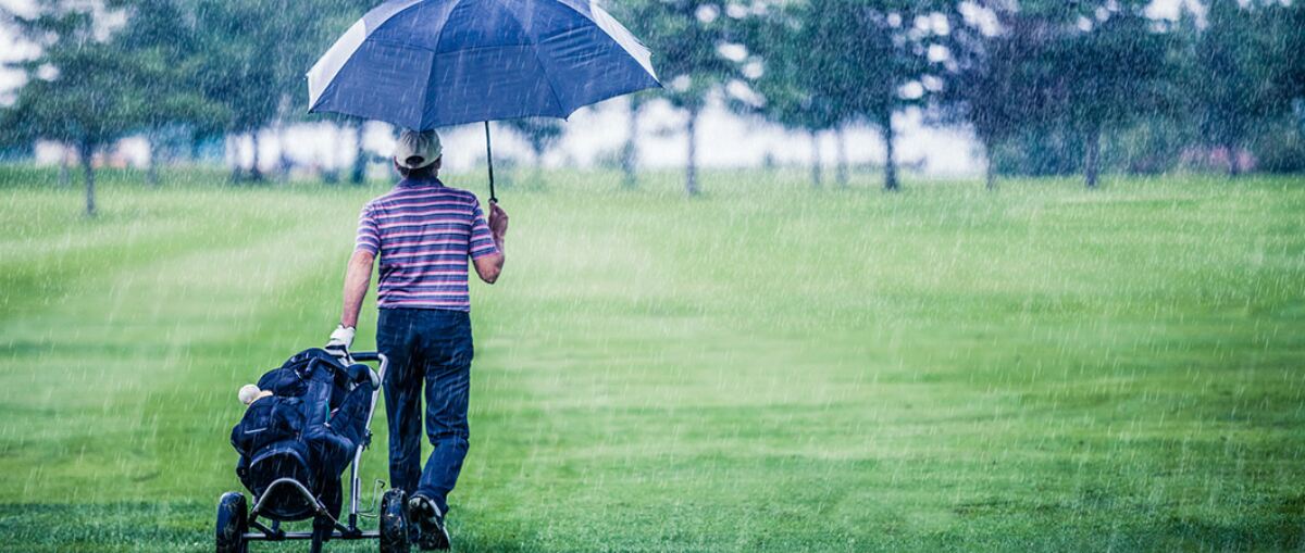Tips for a wet day on the golf course