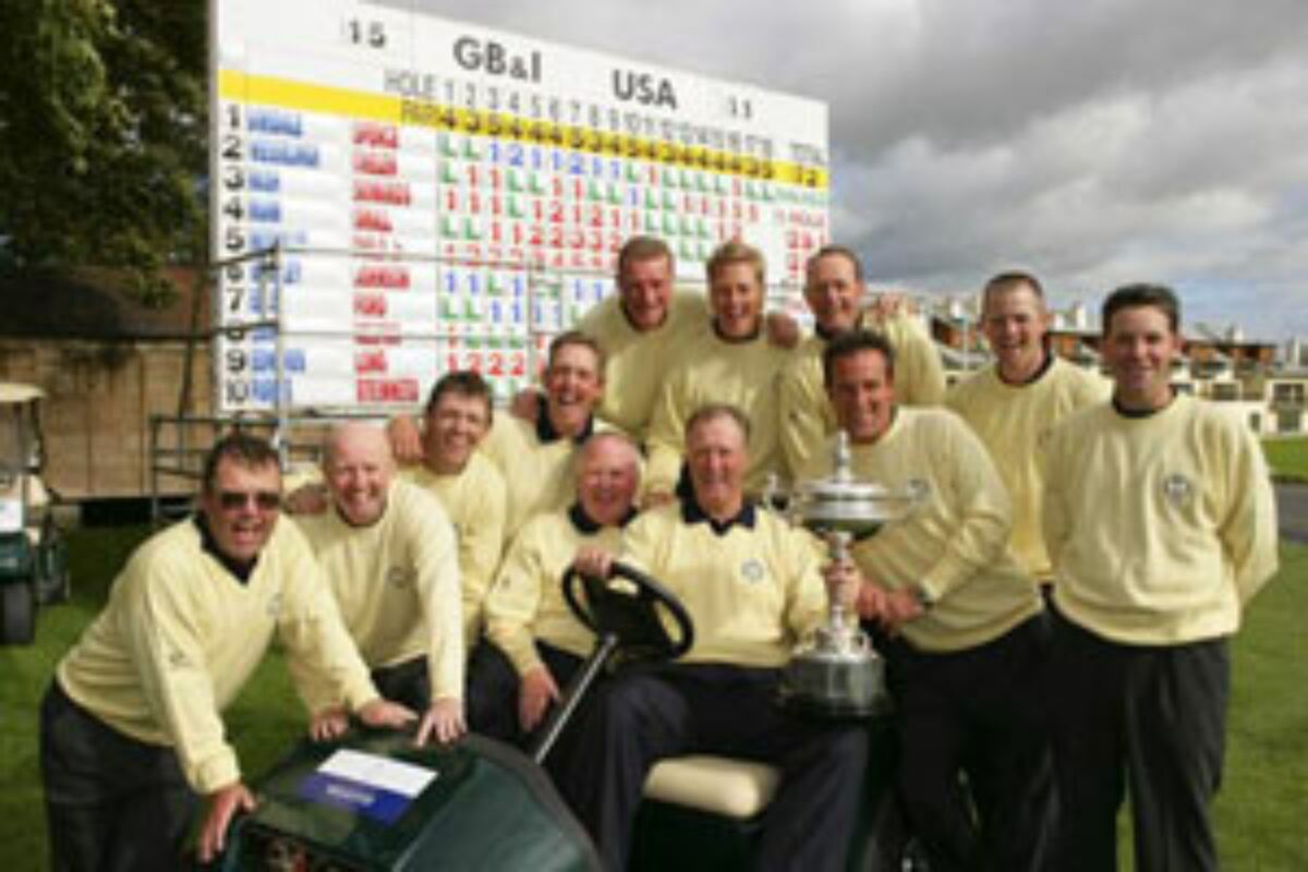 Relieved Farmer Leads PGA Cup Celebrations