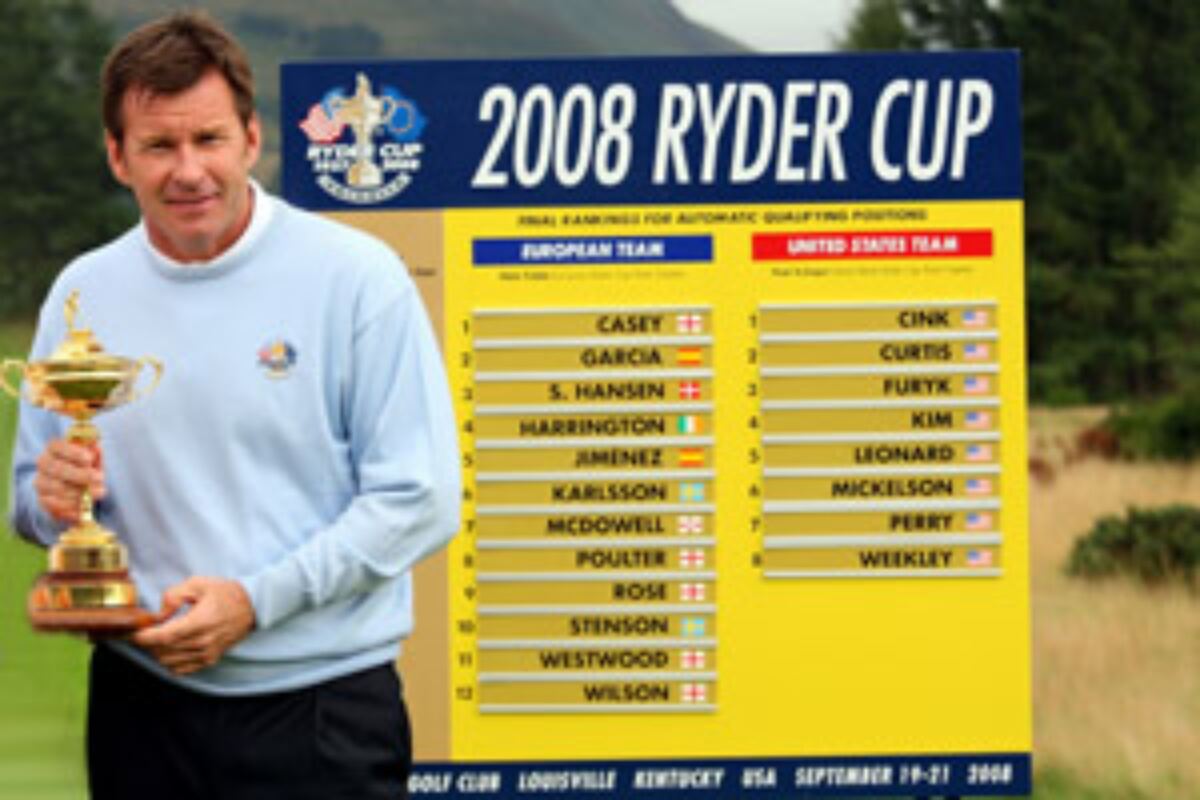 Glenmuir Ryder Cup 2008 TV Campaign