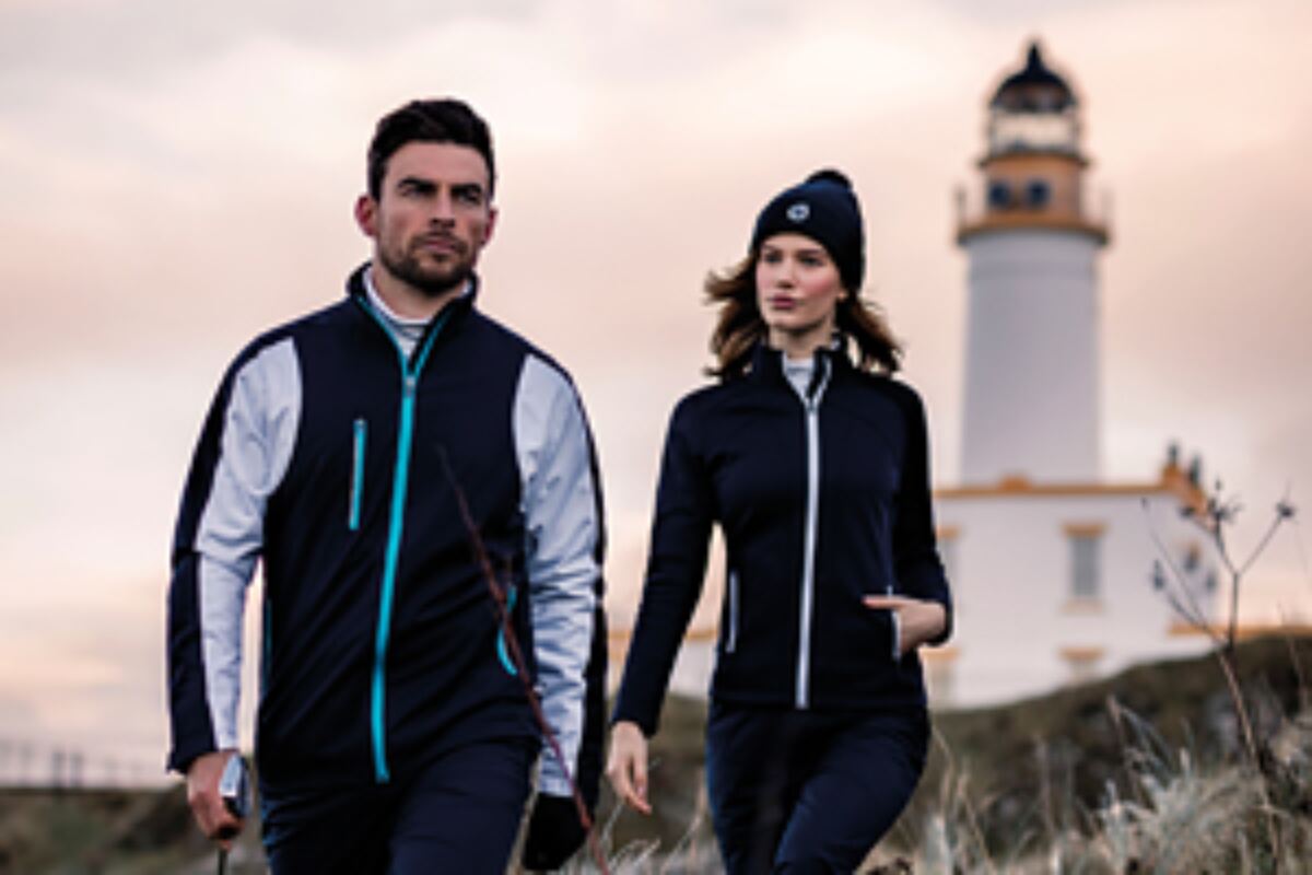 SUNDERLAND OF SCOTLAND UNLEASH STORM BLUE AND NAVY WHITE IN NEW AUTUMN WINTER 2019 COLLECTION