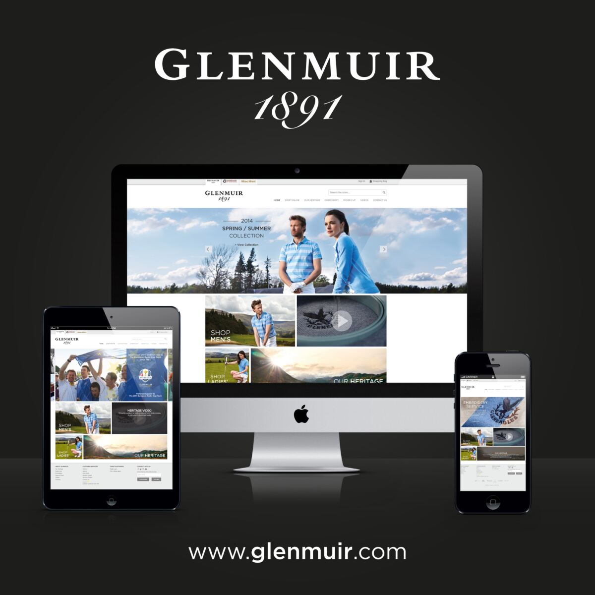 Glenmuir Goes Back to its Roots with Brand New Website