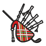 TARTAN BAGPIPES
