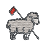 G016 Sheep Red Flag